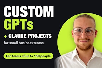 build a custom gpt for your business with your documents