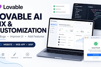 build a responsive website or web app using lovable ai