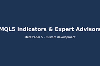 code mql5 indicators, expert advisors and scripts for mt5