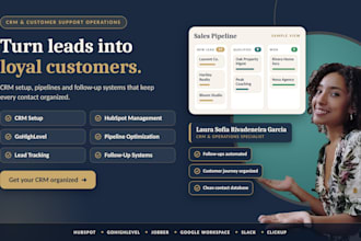 manage and optimize your CRM hubspot gohighlevel or jobber