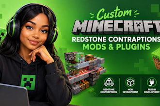 develop a custom minecraft redstone contraception minecraft mod plugins vormac