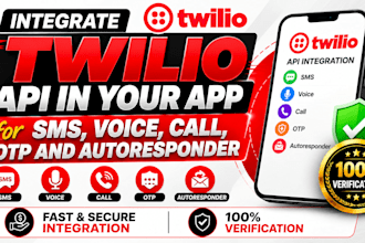 twilio API integration whatsapp API bulk SMS chatbot IVR twilio api