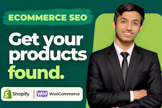 do woocommerce, ecommerce, shopify SEO audit and product, category optimization