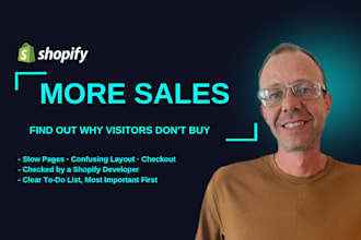 shopify store audit cro conversion ux speed review