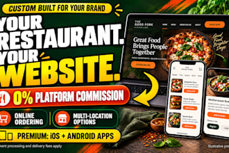 build a custom restaurant website with online ordering