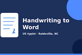 convert your handwritten notes into a clean word file