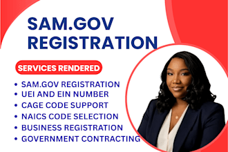do sam gov registration government contracts uei registration cage code