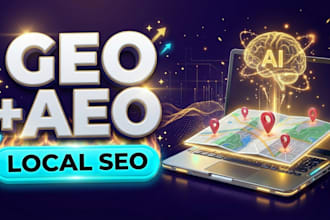 local SEO for google maps GEO and aeo optimization