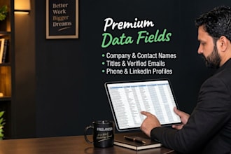 do targeted b2b lead generation and email list building