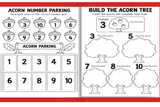 create educational books and activity books for kids