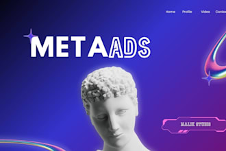 design modern meta ads creative, fb ads banner ,insta ads