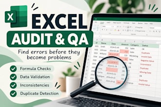 audit your excel spreadsheet for errors and inconsistencies
