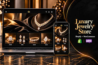 build a luxury jewelry shopify store for your brand