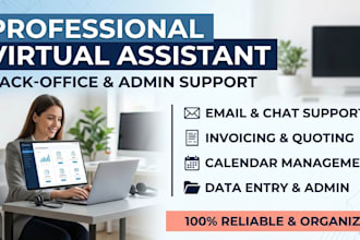 be your virtual assistant for email and back office tasks