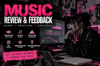 discuss music and creative ideas with you