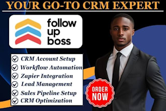 set up follow up boss CRM and automate lead follow up