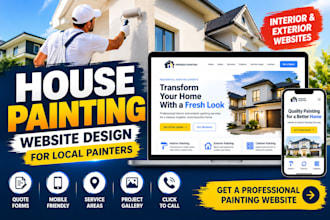 build a house painting quote page for local painters