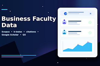 build business faculty shortlists with scopus, google scholar, and qs data