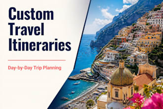 design a custom travel itinerary and trip plan for your vacation