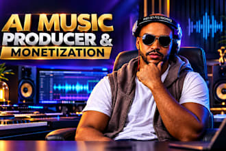 be your ai music producer and monetize your music for you