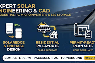 do expert solar engineering and cad, residential pv, microinverters, ess storage