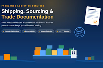 prepare shipping documents and all your shipping needs