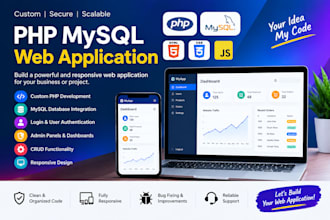 build PHP mysql web applications