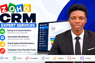 customize, automate and integrate your zoho CRM