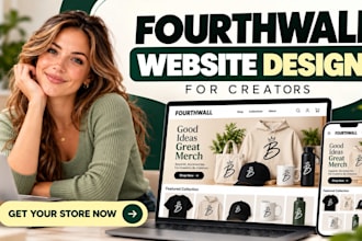 setup fourth wall website fourthwall store design fourthwall merch store setup