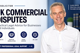 advise on UK commercial disputes and contract claims