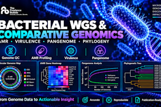 perform bacterial wgs and comparative genomics analysis