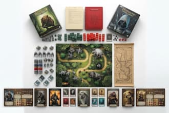 design custom board game card game tabletop game rulebook design game mechanics