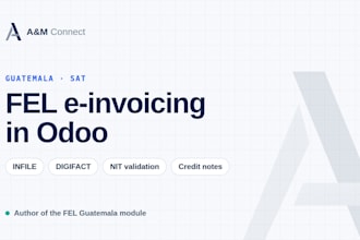set up fel electronic invoicing for guatemala in odoo