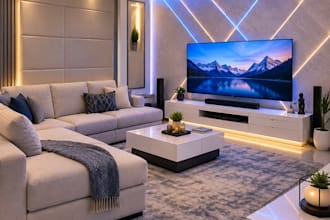 interior design sketchup modelling and 3d renderings