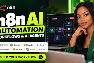 build n8n ai automation workflows and ai agents