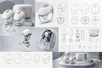 design wearable breast pumps, nursing devices and smart baby products