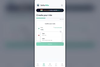 develop a full stack react native mobile app for ios and android