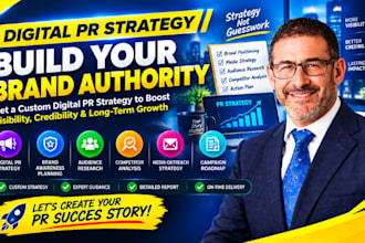 create digital PR campaign for startups brands media outreach and press coverage