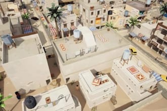 create custom roleplay game map, playable environment and immersive level design