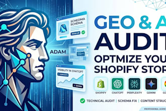 audit your shopify store for ai search GEO aeo visibility and fix it