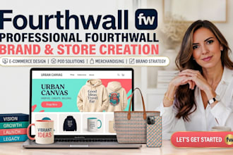 do fourth wall website design fourthwall website setup fourthwall pod store