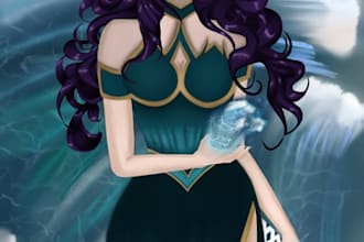 create oc, poster and fashion designs