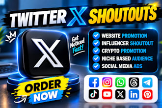 shoutout promote share website link to 700m active USA UK, twitter, ig fb users
