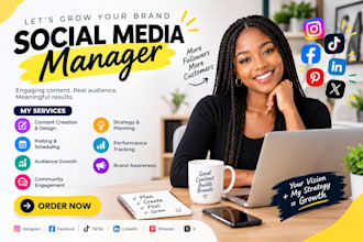 do social media management
