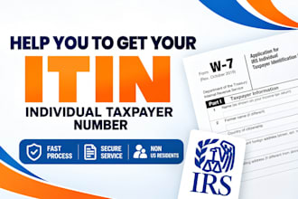 help to get your itin individual taxpayer number