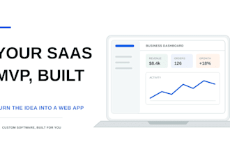 build a custom saas mvp or business web app