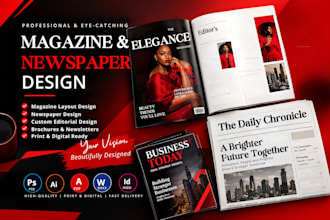 do publication design, white paper design, book layout, newsletter
