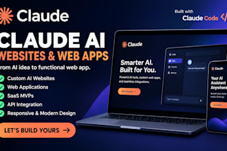 build claude website, claude web app, claude ai app as a claude code developer