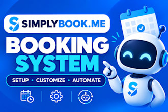 setup simplybookme booking, appointments, services and automation, simplybook me