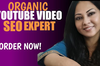 do youtube video SEO with title, description and tags